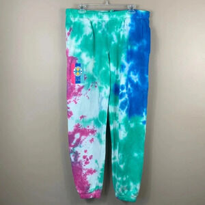 Cross colours tie dye sweatpants s lg